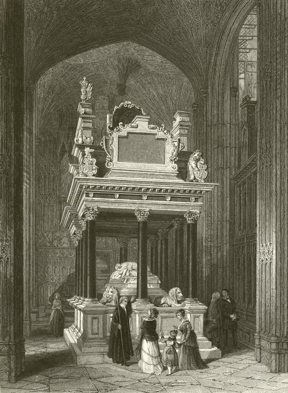 Tombe de la reine Élisabeth - Thomas Hosmer Shepherd