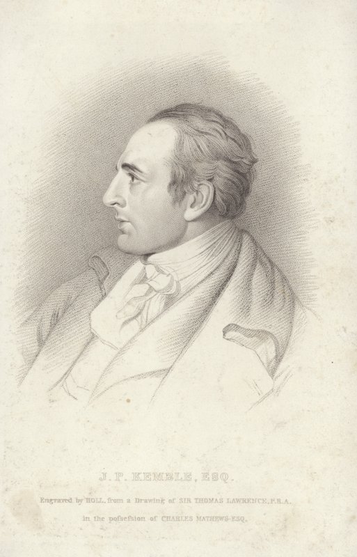 John Philip Kemble - Thomas Lawrence