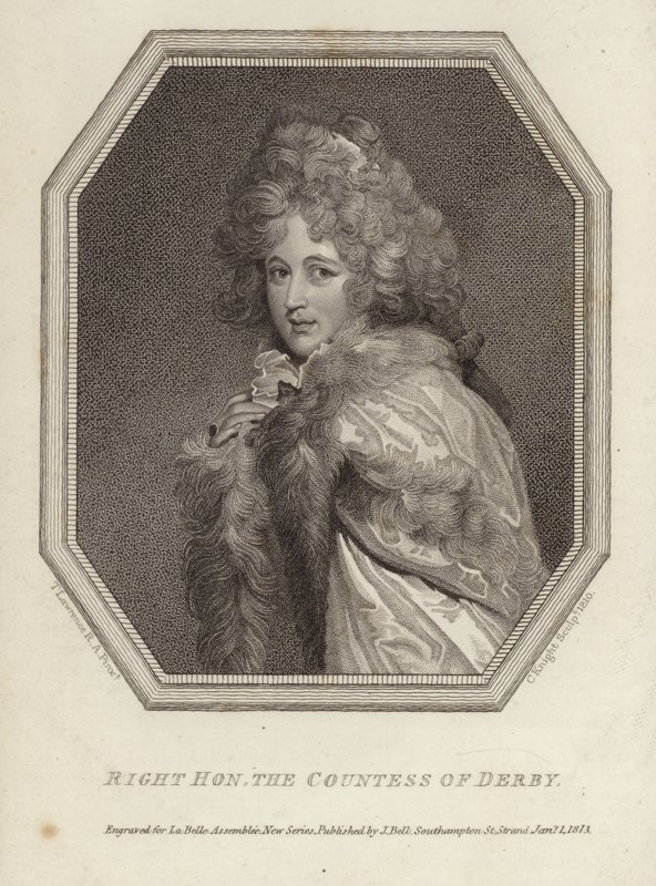 La très honorable comtesse de Derby - Thomas Lawrence