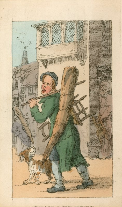 Chaises à Réparer - Thomas Rowlandson