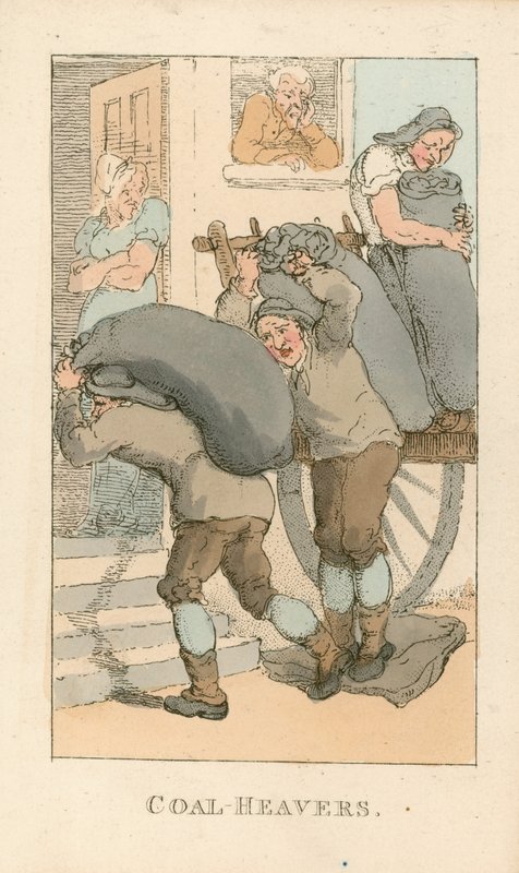 Charbonniers - Thomas Rowlandson