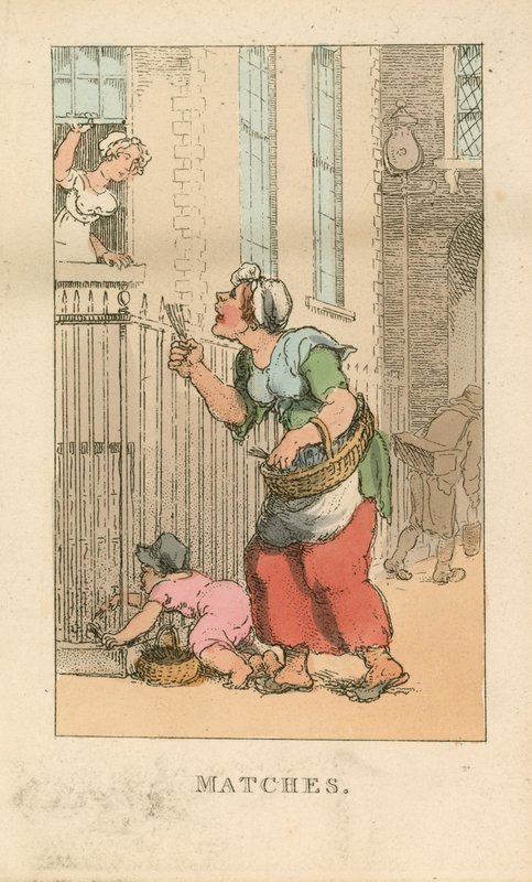 Allumettes - Thomas Rowlandson