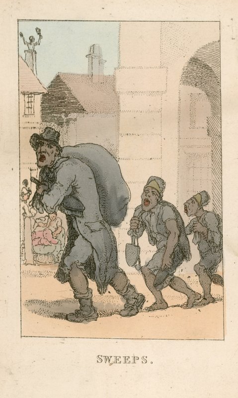Ramoneurs - Thomas Rowlandson