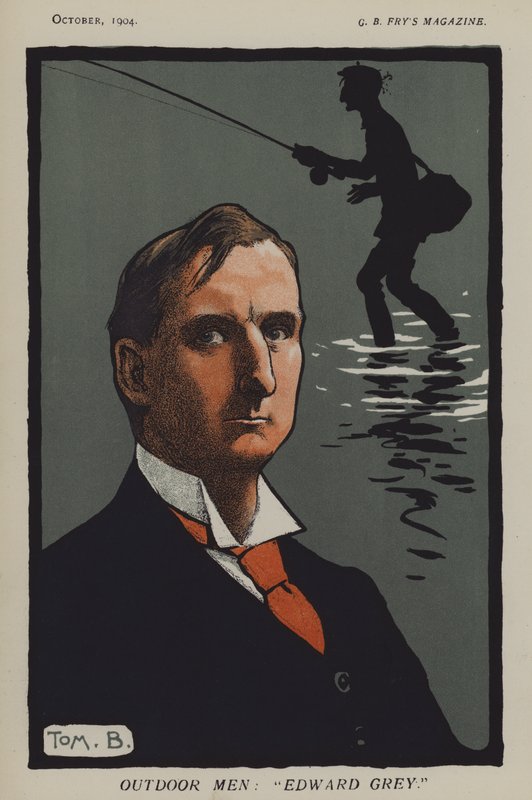 Hommes en plein air : "Edward Grey" - Tom Browne