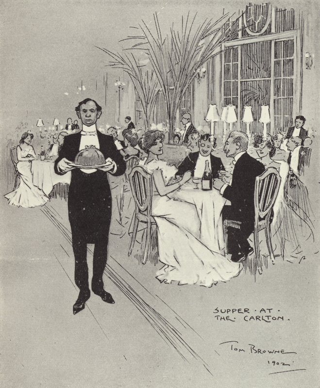Souper au Carlton - Tom Browne
