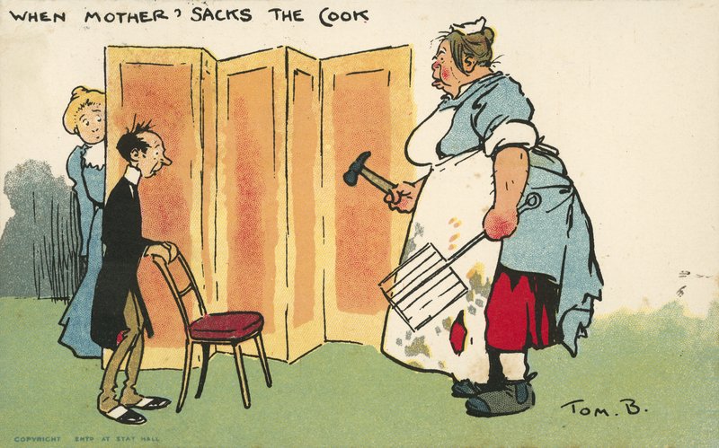 Quand Maman Renvoie la Cuisinière - Tom Browne