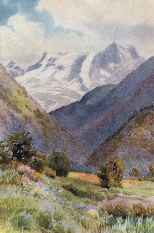 Mont Haramokh, depuis l