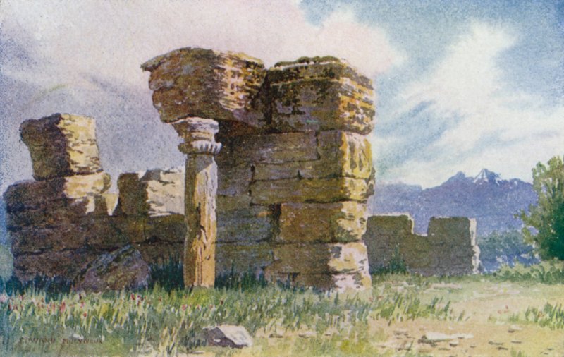 Temples en ruine d