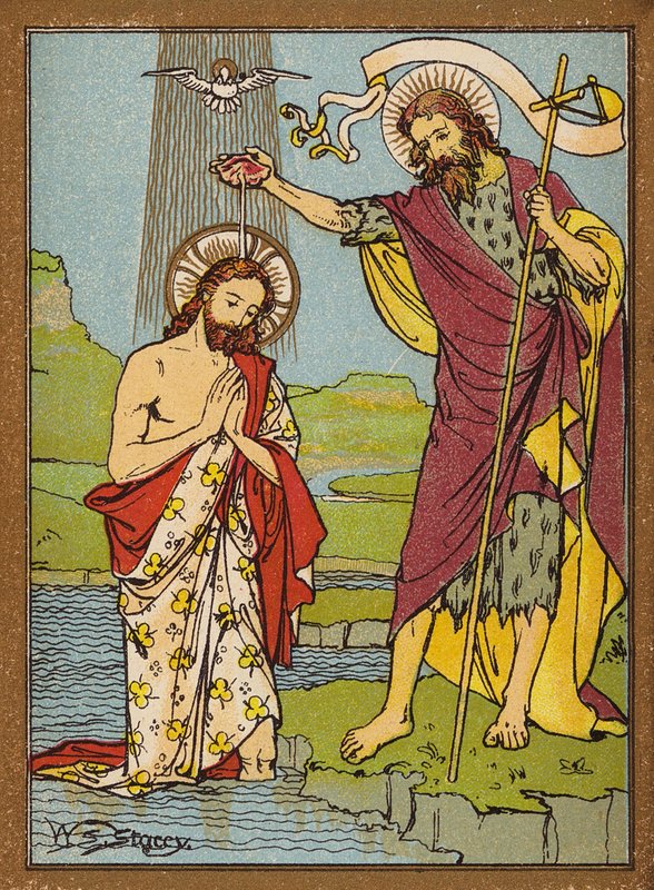 Le Baptême de Jésus - W.S. Stacey