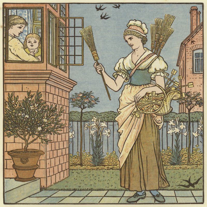 Acheter un balai - Walter Crane
