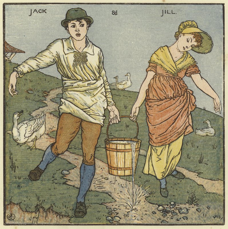 Jack et Jill - Walter Crane