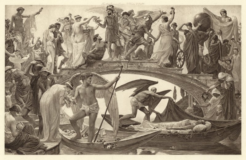 Le pont de la vie - Walter Crane