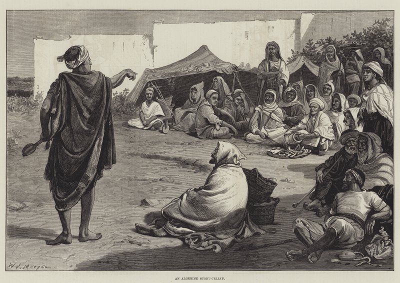 Un conteur algérien - Walter Jenks Morgan