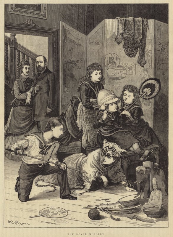 La crèche royale - Walter Jenks Morgan