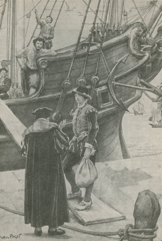 Le jeune Martin part à l
