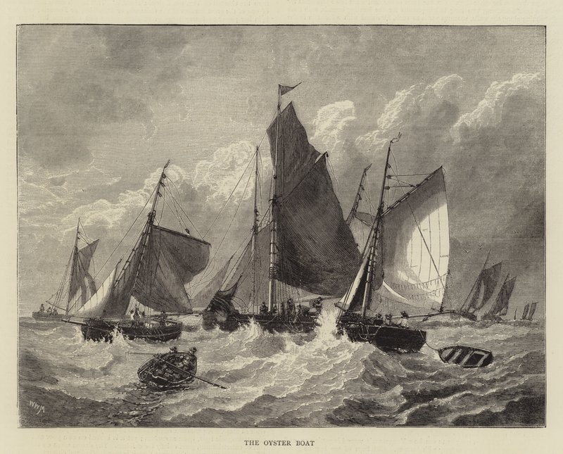 Le bateau à huîtres - Walter William May