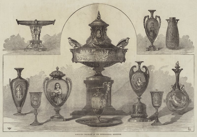 Porcelaine de Worcester à l