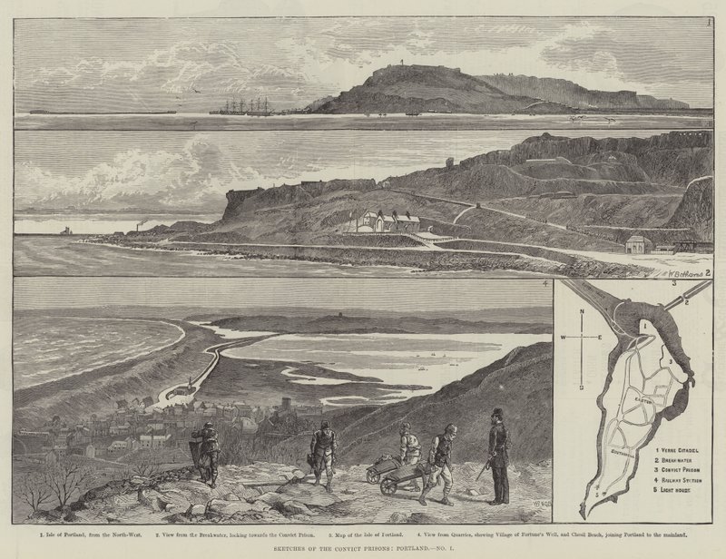 Croquis des Prisons de Convicts, Portland - Walter Bothams