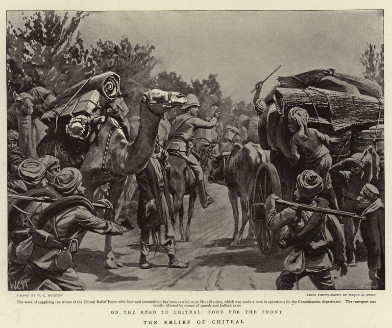 Le Secours de Chitral - Walter Charles Horsley