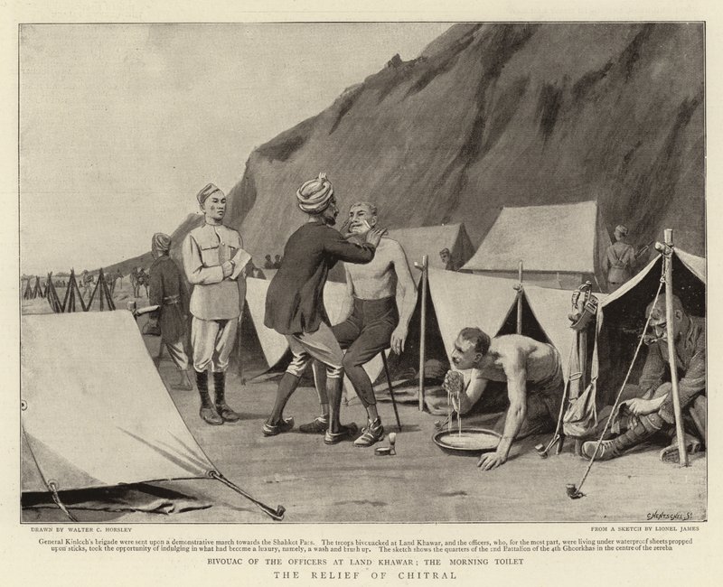Le soulagement de Chitral - Walter Charles Horsley