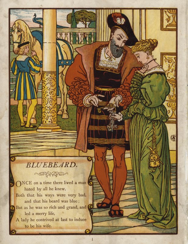 Barbe Bleue - Walter Crane