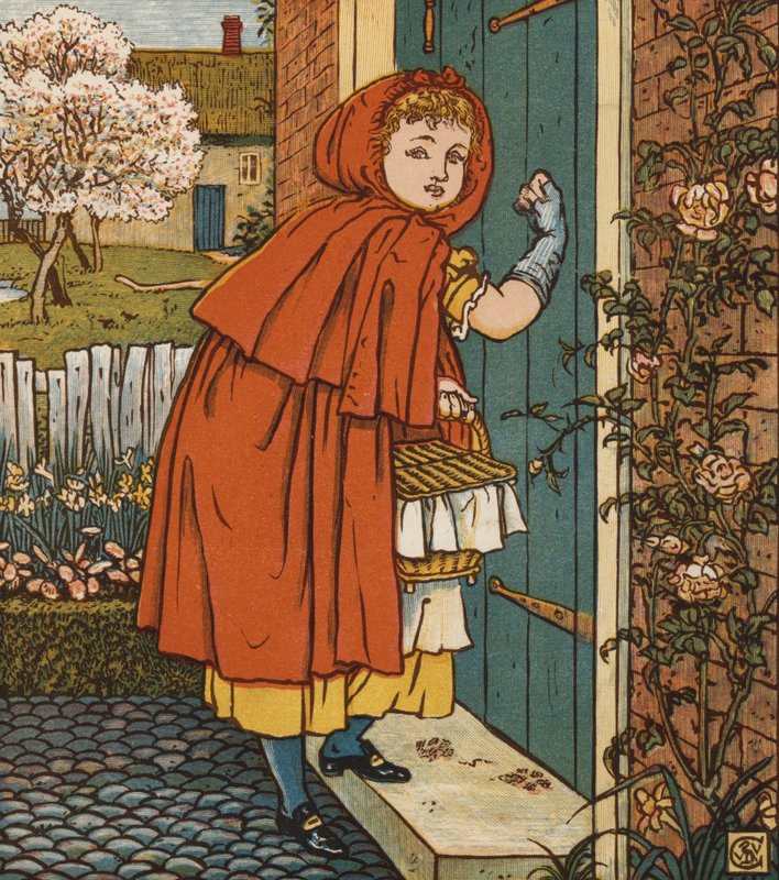 Le Petit Chaperon rouge - Walter Crane