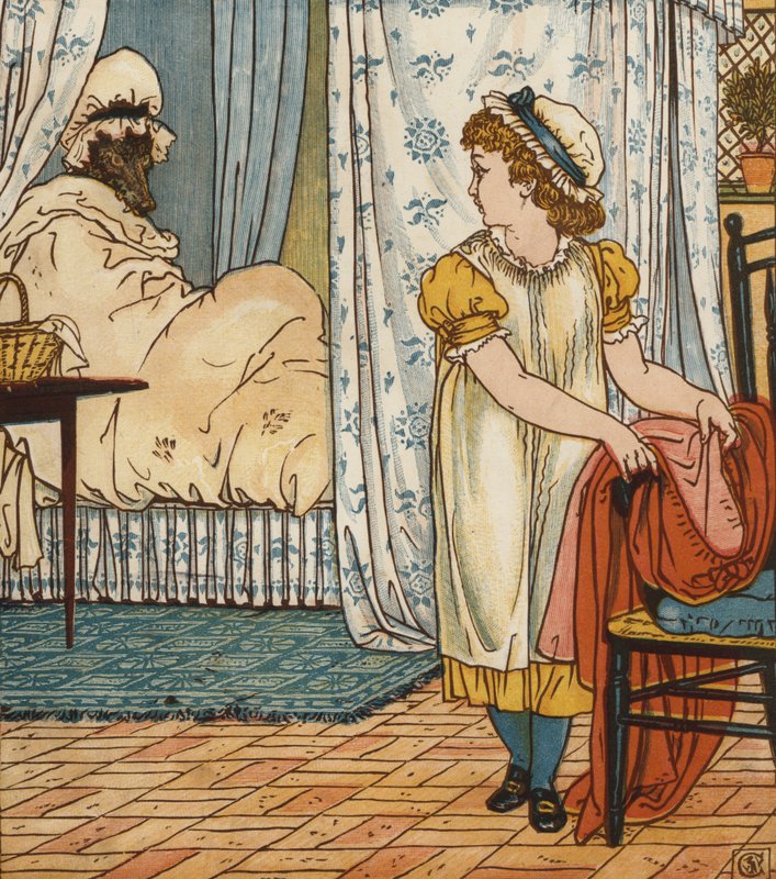 Le Petit Chaperon rouge - Walter Crane