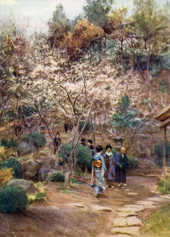 Pruniers à Atami - Walter Frederick Roofe Tyndale