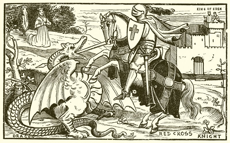 Le Chevalier de la Croix Rouge - Walter Jenks Morgan