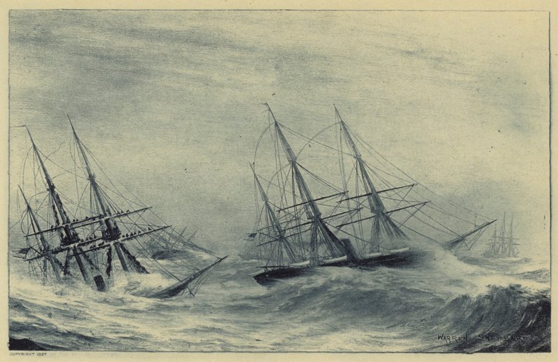 Désastre naval à Apia, Samoa - Warren Sheppard