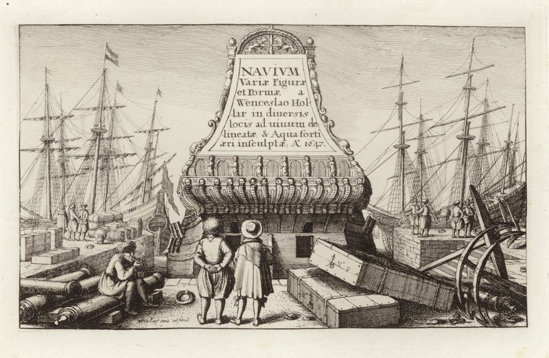 Navium Variae Figurae et Formae - Wenceslaus Hollar
