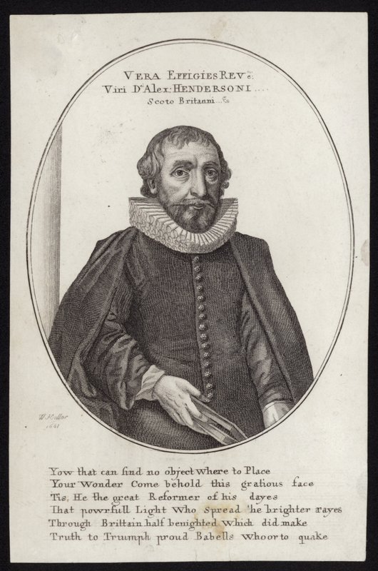 Révérend Alexander Henderson - Wenceslaus Hollar