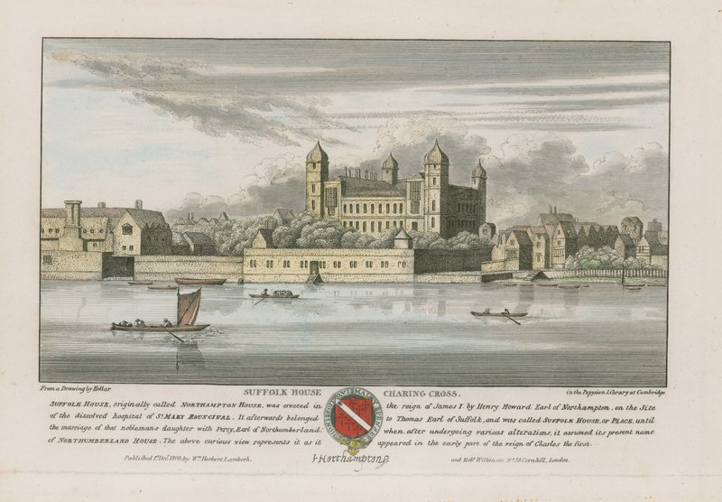 Maison Suffolk, Charing Cross, Londres - Wenceslaus Hollar