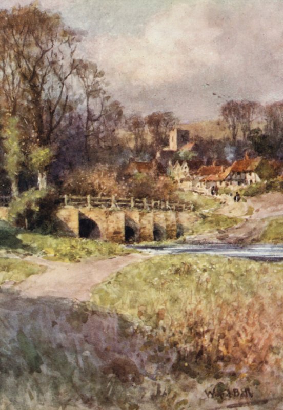 Vue du village de Sutton - Wilfrid Williams Ball