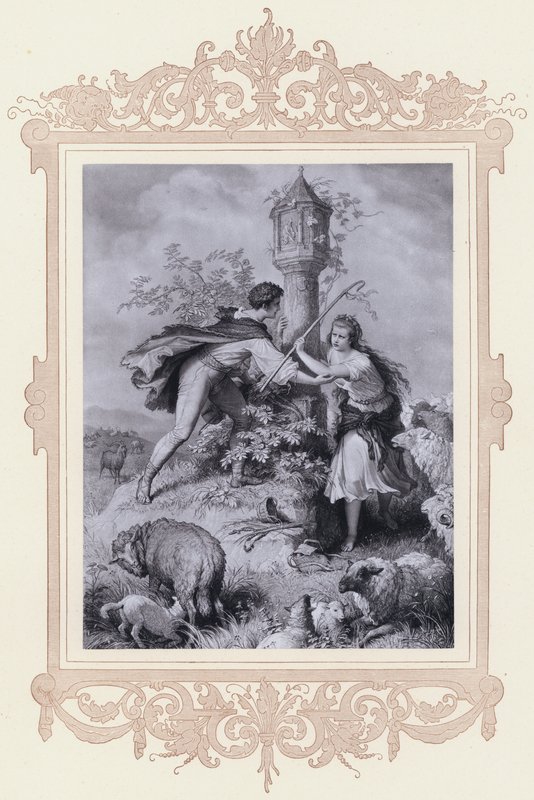 Haideroslein - Wilhelm von (after) Kaulbach