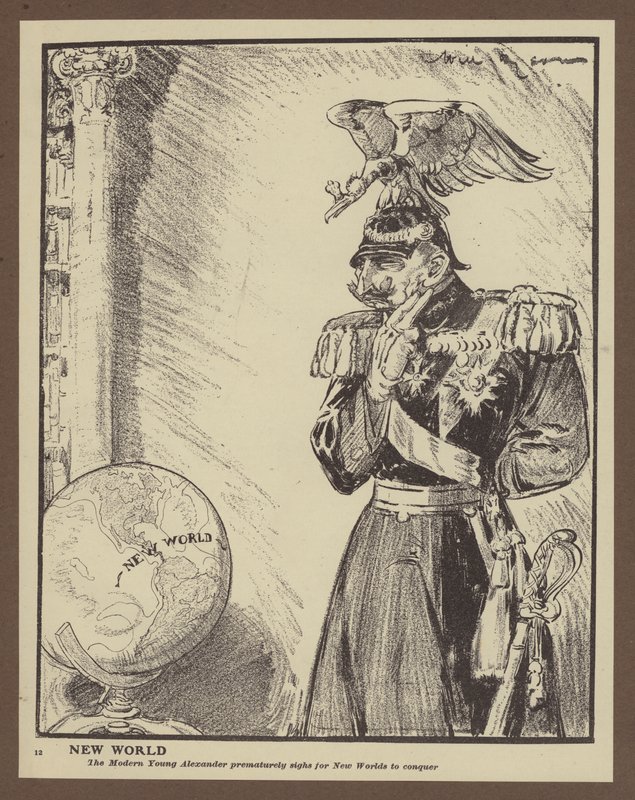 Nouveau Monde (lithographie) - Will Dyson