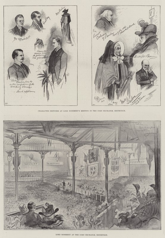 Lord Rosebery à Édimbourg - William A. Donnelly