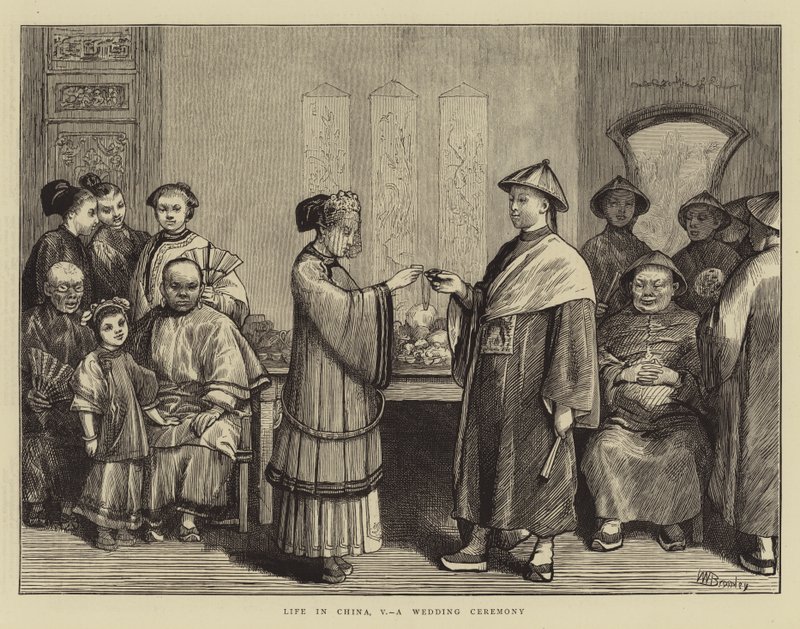 La Vie en Chine, V, une Cérémonie de Mariage - William III Bromley