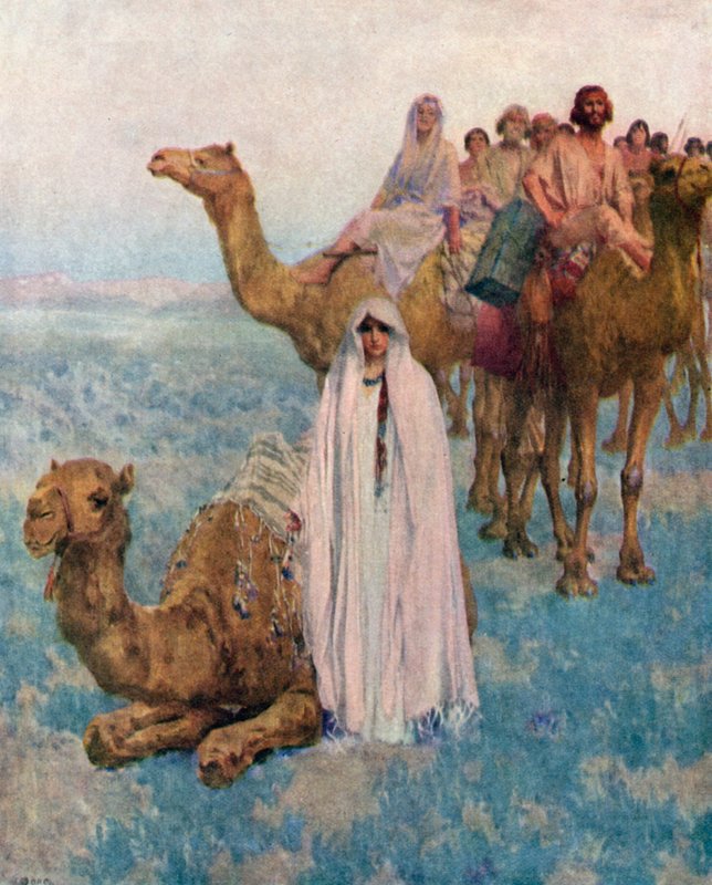 Rebekah vient à Isaac - William Ladd Taylor