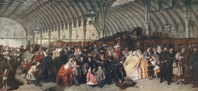 La Gare, 1862 - William Powell Frith