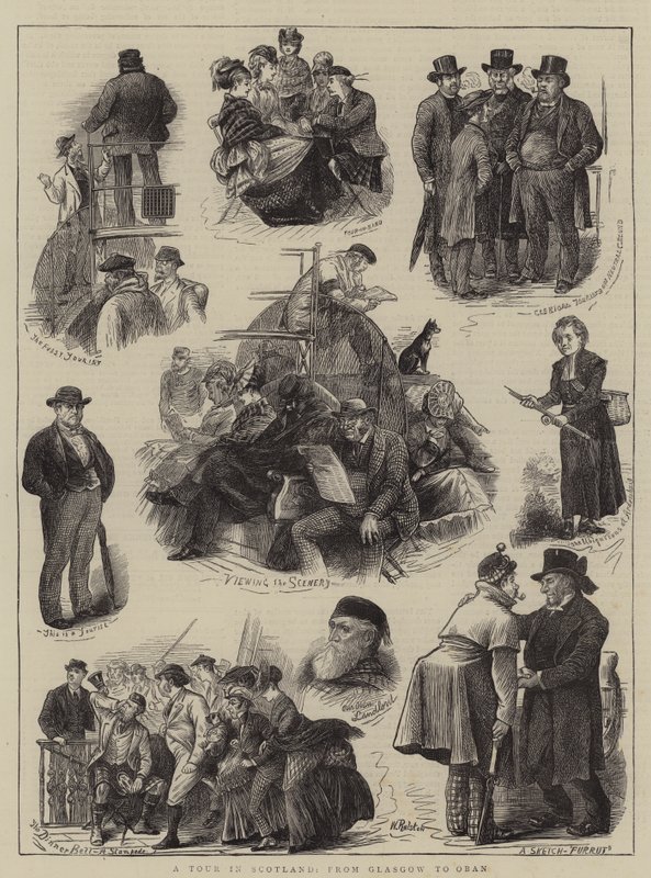 Un Tour en Écosse, de Glasgow à Oban - William Ralston