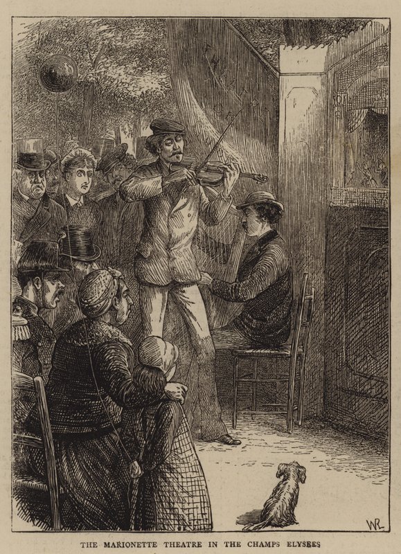 Images de la vie et du caractère à Paris par un artiste anglais, V - William Ralston