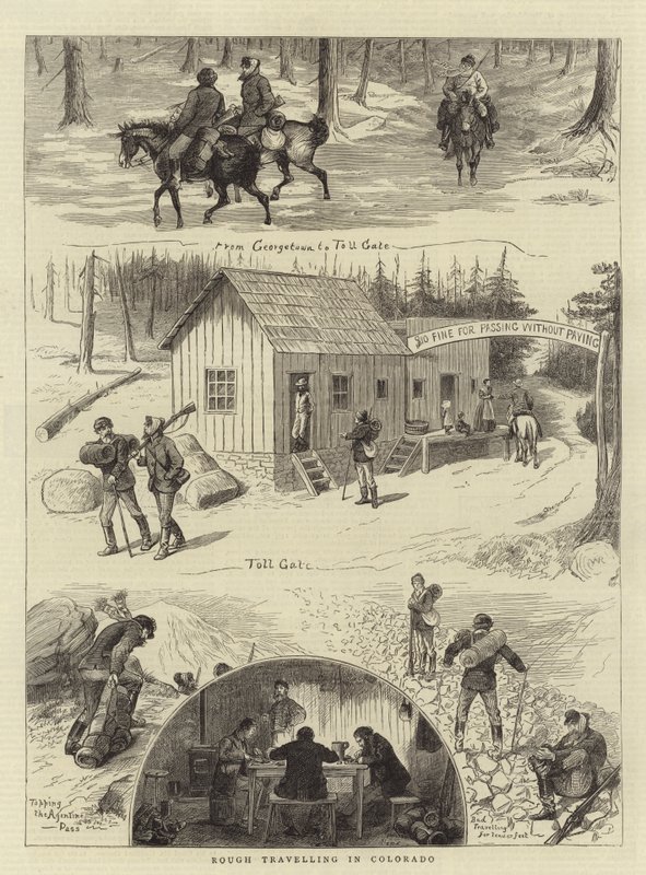 Voyage difficile au Colorado - William Ralston
