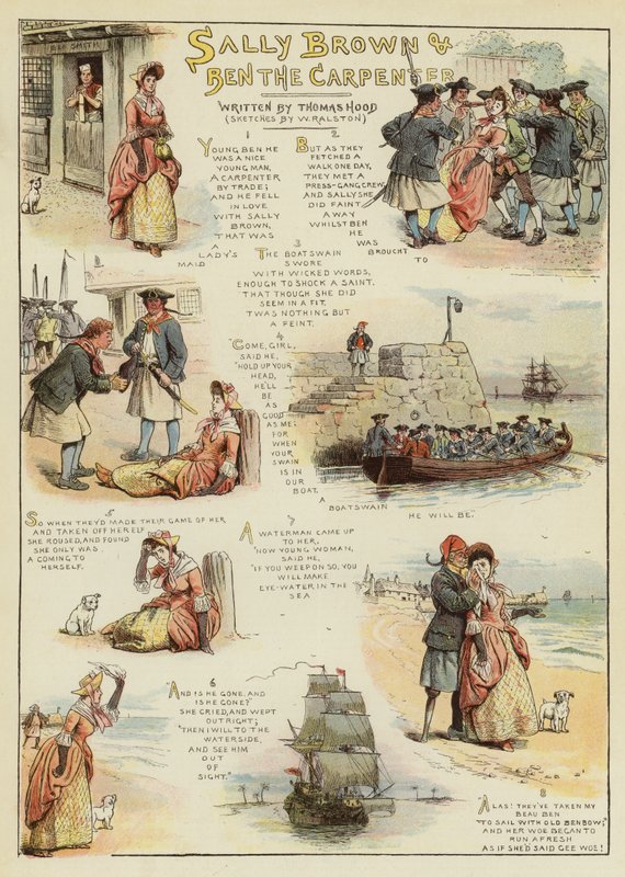Sally Brown et Ben le charpentier - William Ralston