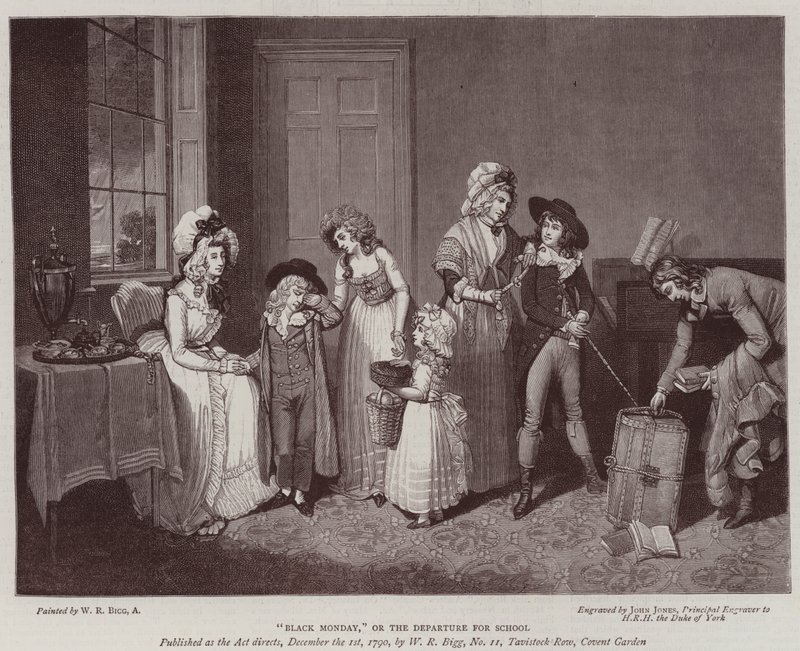Vêtements, Manières et Art au Siècle Dernier - William Redmore Bigg