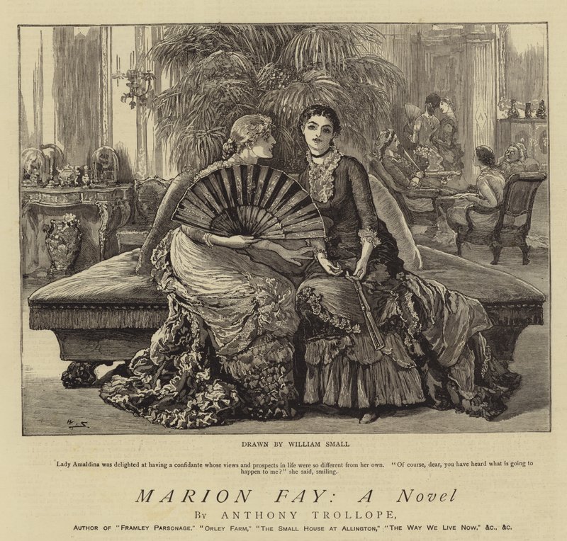 Marion Fay, Un Roman - William Small