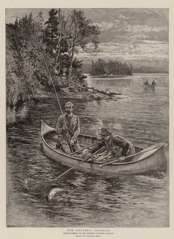Le paradis du pêcheur - William Small