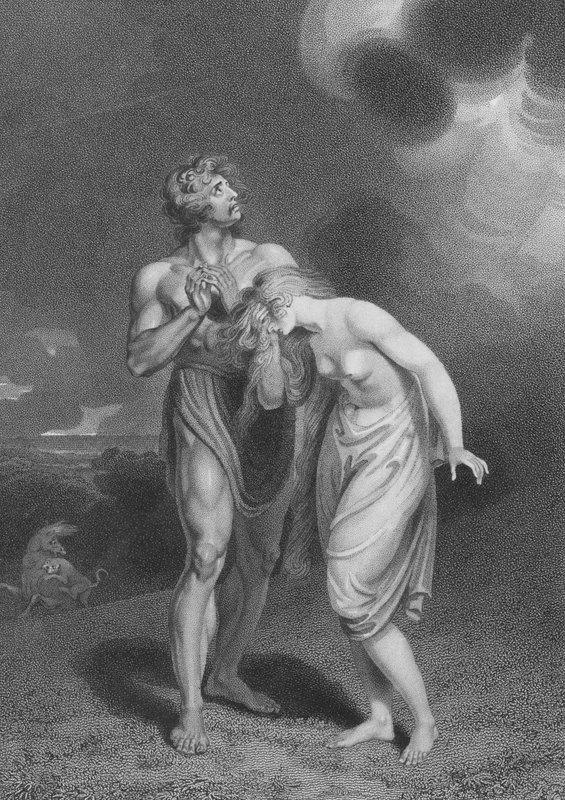 Le Paradis perdu - William after Westall