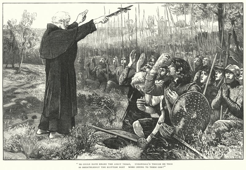 La Bataille de Bannockburn (gravure) - William (after) Small