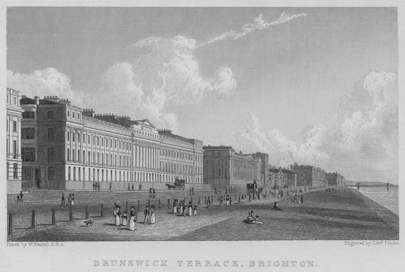 Brunswick Terrace, Brighton - William (after) Westall